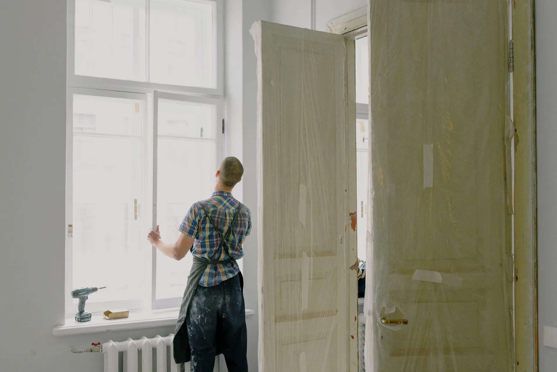Internal door renewal and maintenance works