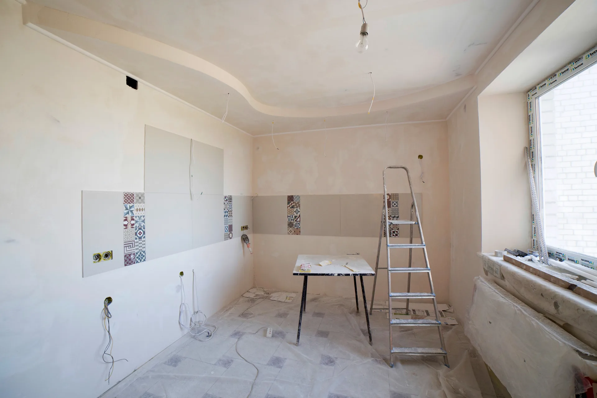Internal property reinstatement works